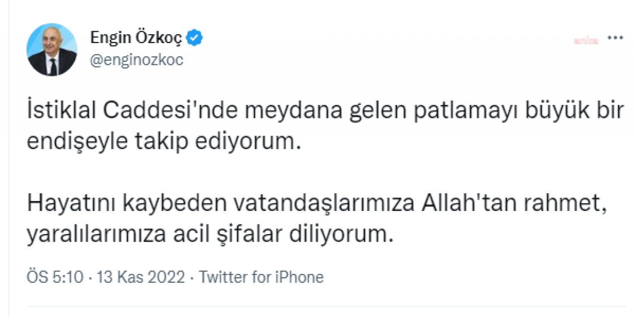 CHP'DEN PATLAMAYA İLİŞKİN İLK İLK AÇIKLAMA