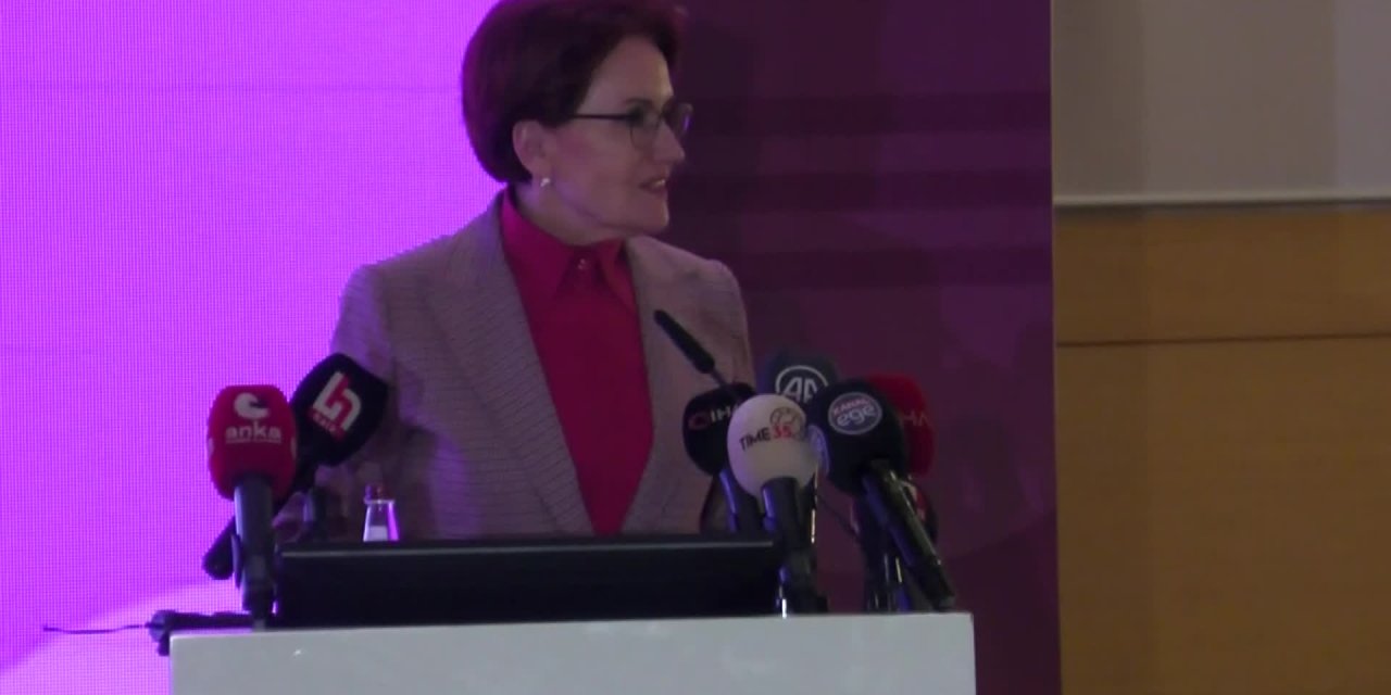 Akşener: İYİ Parti'nin denklemin içinde bulunmadığı hiçbir bileşen bir şey yapamıyor