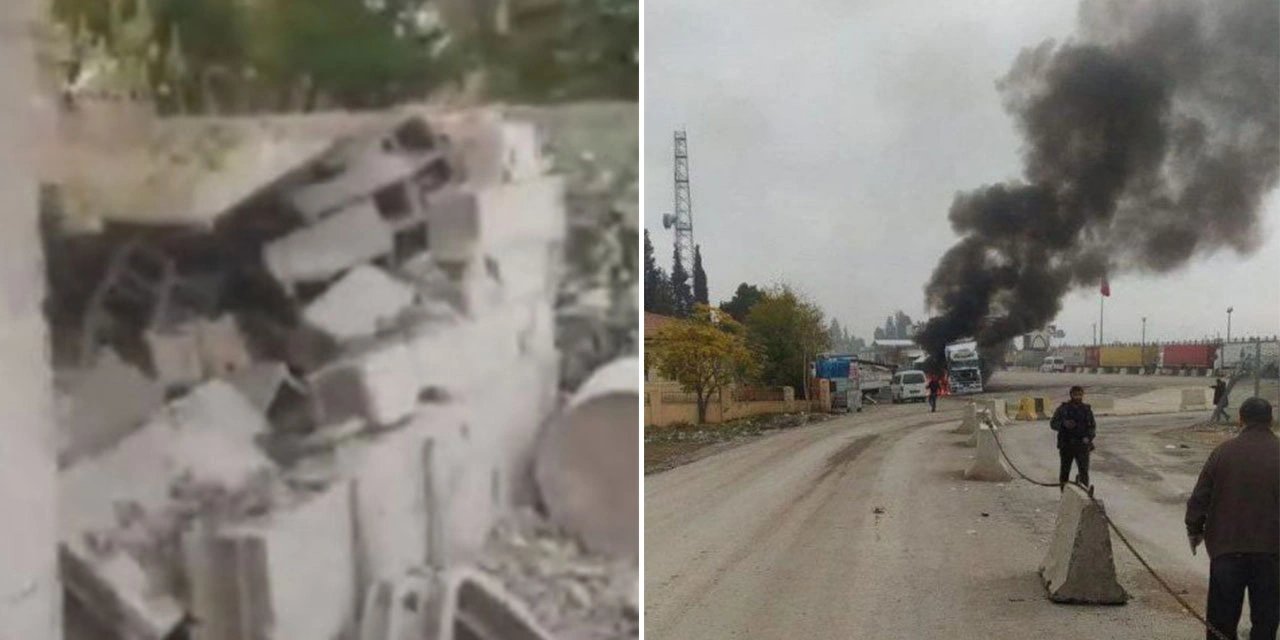 Gaziantep Karkamış'a roketli saldırı