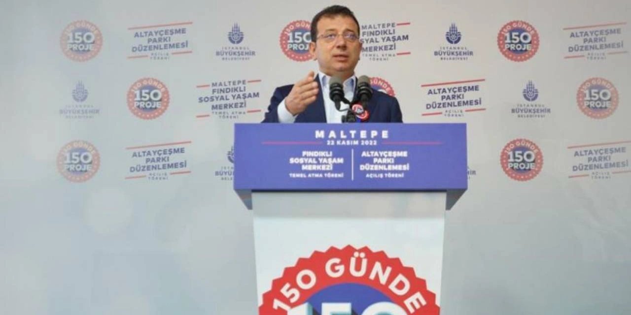 Ekrem İmamoğlu, 2023 yılında İBB'nin başlatacağı projeyi duyurdu