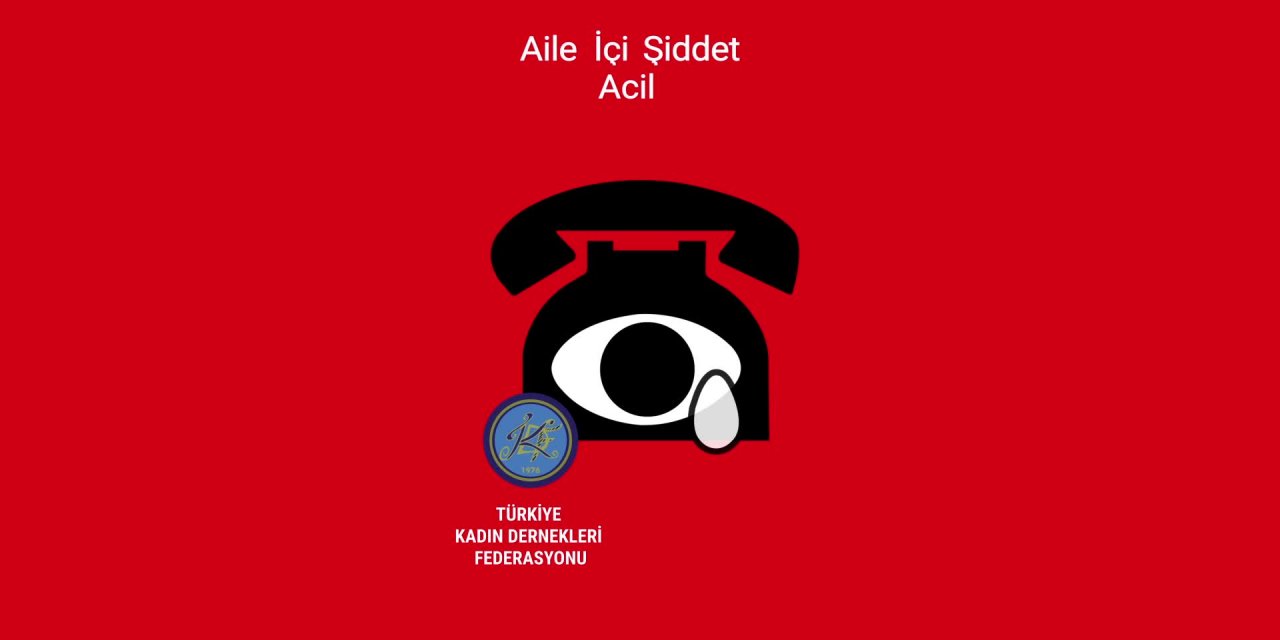 Türkiye Kadın Dernekleri Federasyonu, kadına şiddete karşı 'ev içi şiddet acil yardım hattı' kurdu
