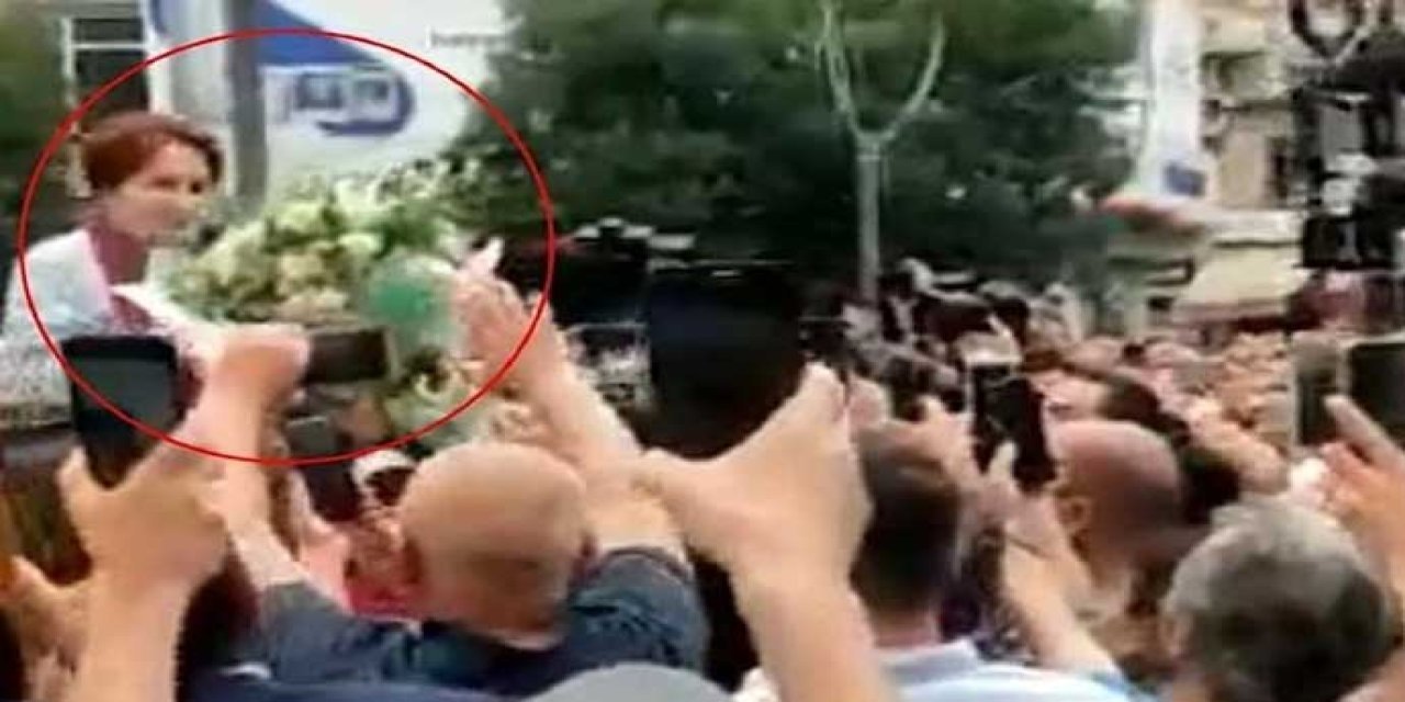 Akşener’e çiçek veren öğretmene sürgün