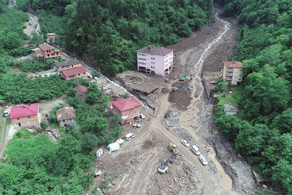 Trabzon’da 8 kişinin öldüğü sel felaketiyle ilgili rapor çıktı