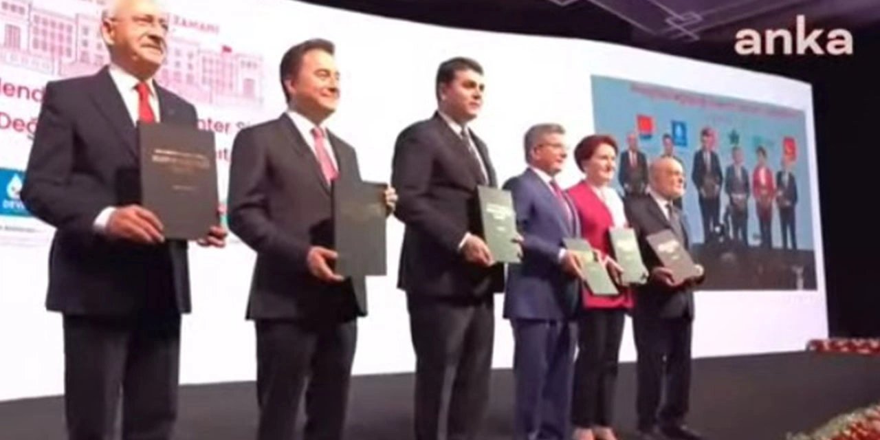 Tarihi toplantı: 6'lı masa liderleri bir araya geldi