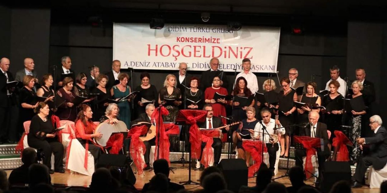 UNUTULMAZ TÜRKÜLER DİDİM’DE SESLENDİRİLDİ