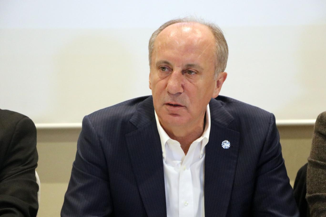 Muharrem İnce'den Altılı Masa'ya: Doğrudan Erdoğan'a çalışıyorlar