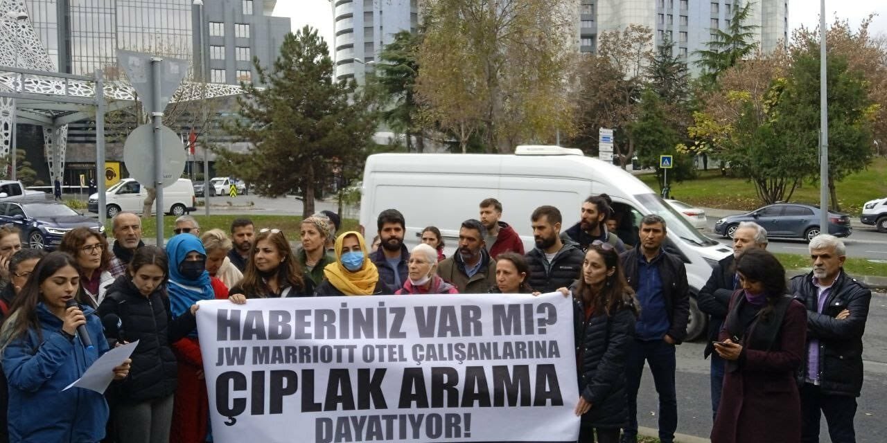 Otelde çıplak aramaya maruz bırakılan kadın işçi konuştu