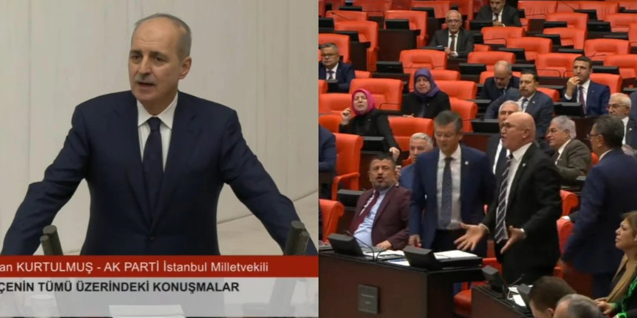 'Zindaşti' ve 'damat' diyerek tempo tuttular: Muhalefet AKP'li Kurtulmuş'u konuşturmadı