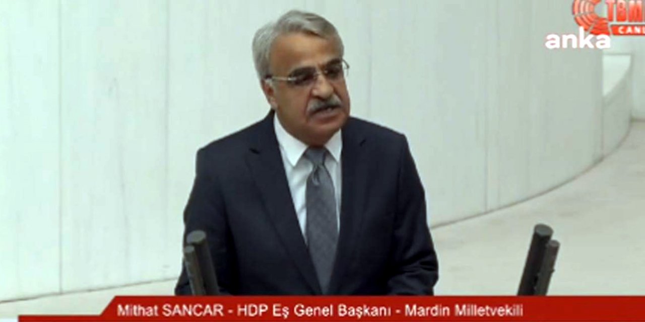 Mithat Sancar: Bu bütçe sizlerin veda bütçesidir, küçük ortağının değersiz yalnızlığının müjdecisi bir bütçedir