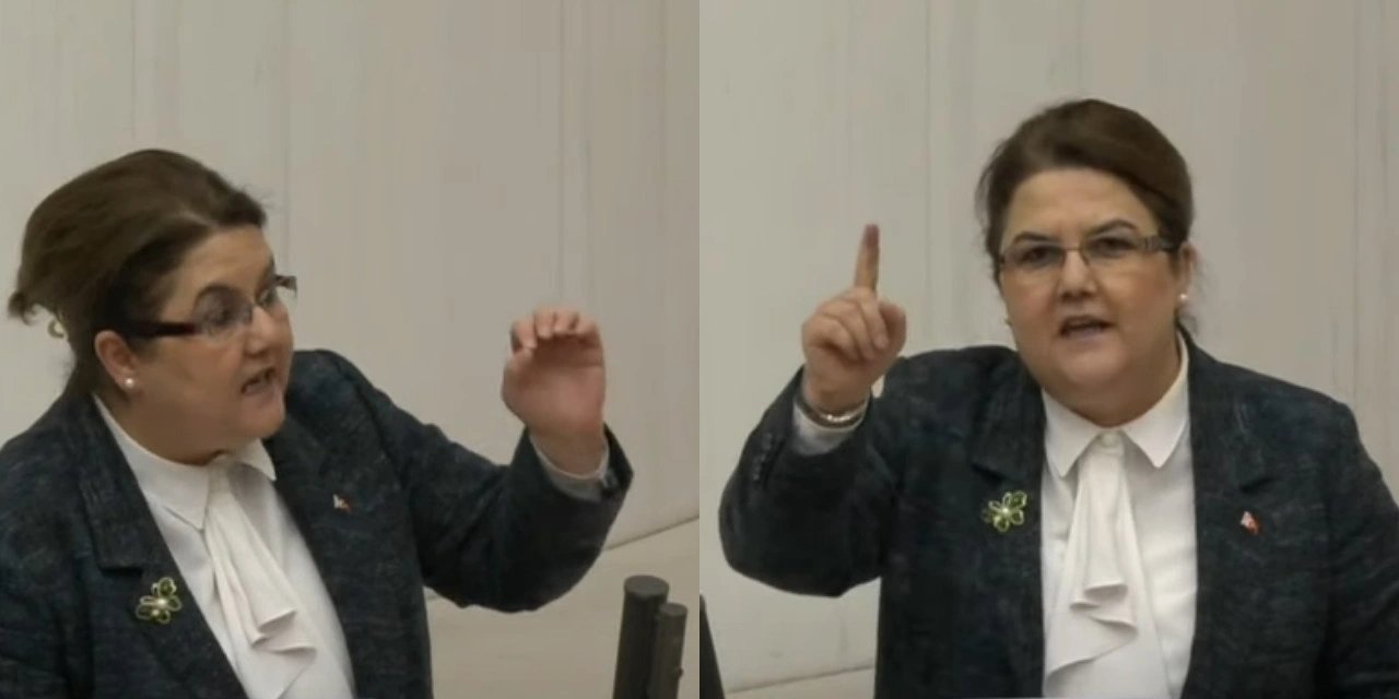 Muhalefet vekilleri sırtlarını döndü, Bakan Yanık çileden çıktı