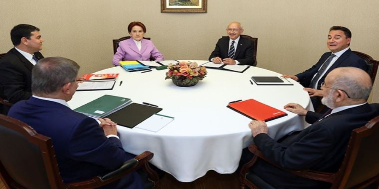 Altılı masa Ekrem İmamoğlu için buluştu: 'Millet' demokrasiye sahip çıkıyor