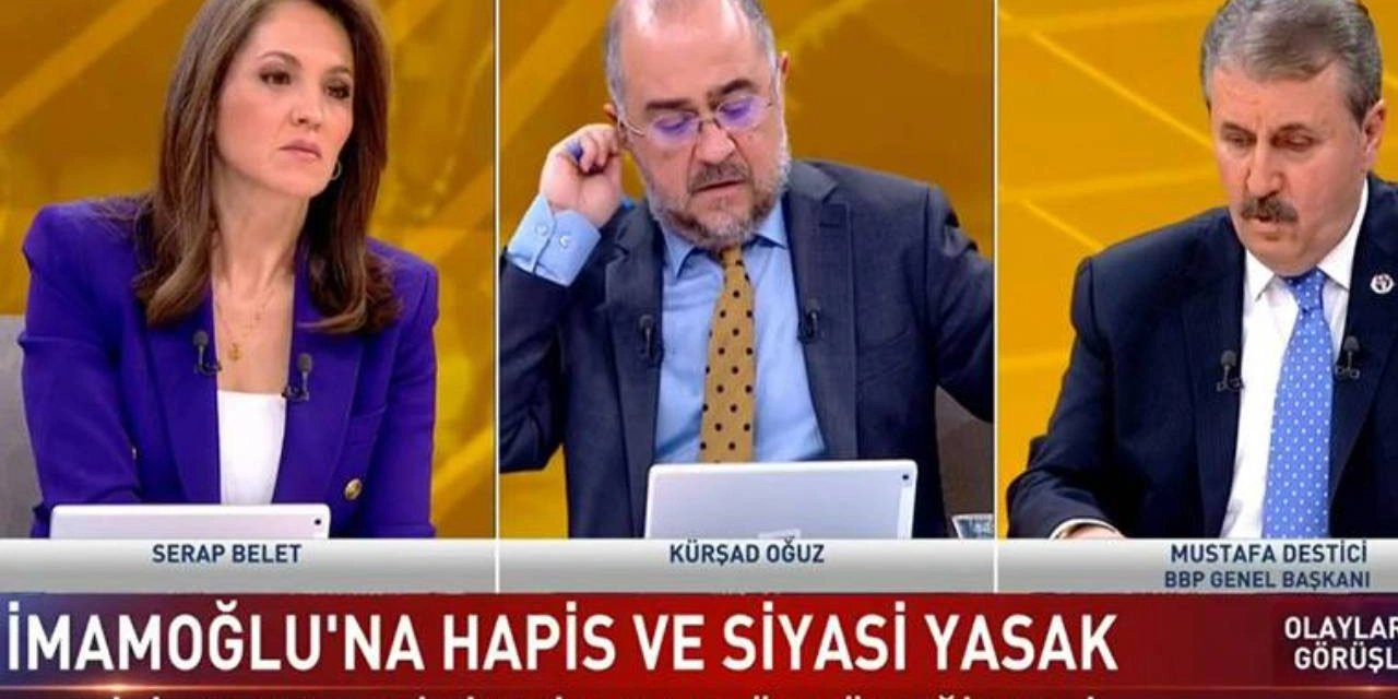 BBP lideri Destici'den İmamoğlu açıklaması: Siyasi yasağa dönüşmesi orantısız olur