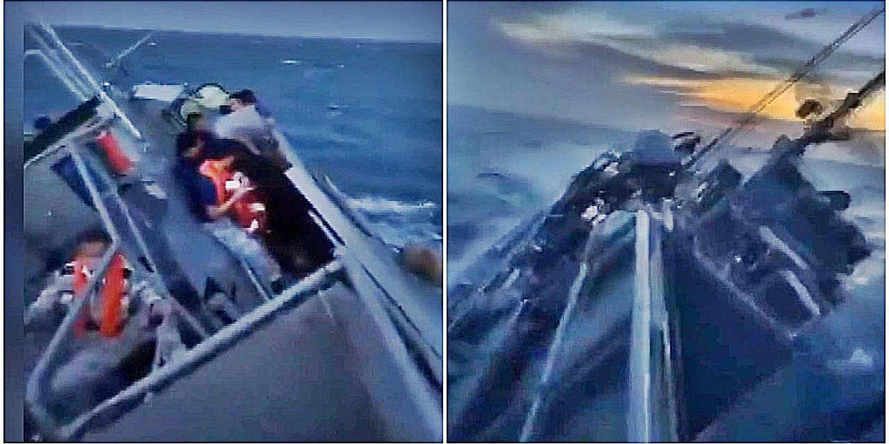 Tayland'da savaş gemisi alabora oldu: 31 mürettebat aranıyor