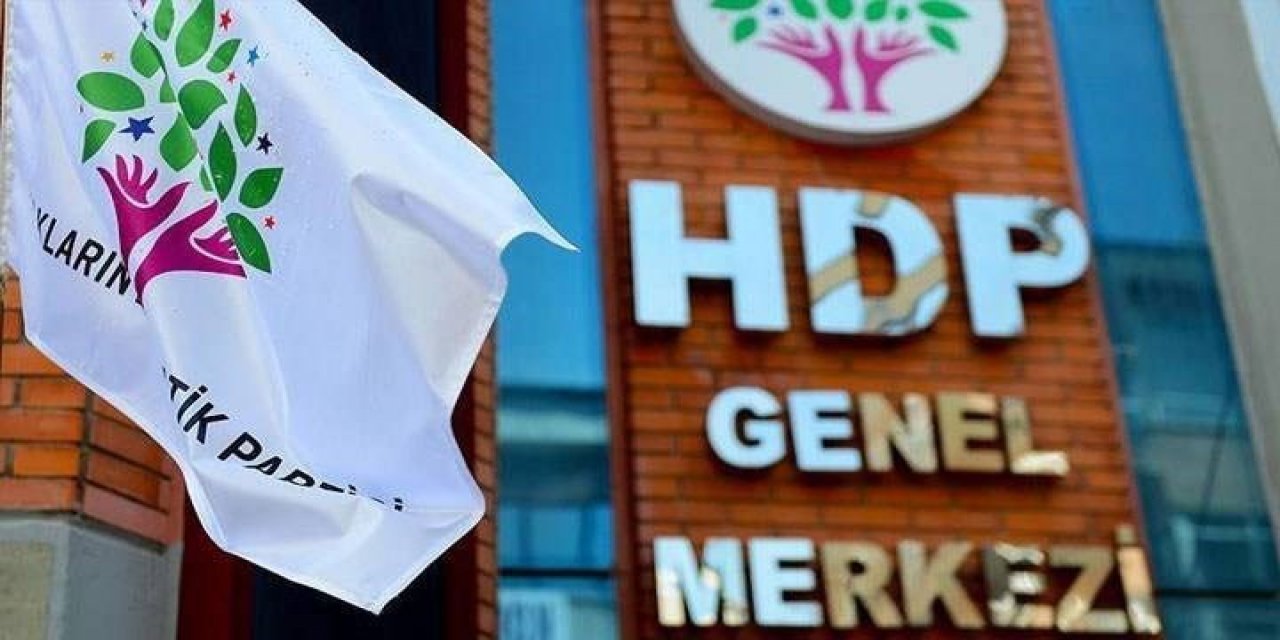 Yargıtay Başsavcısı, HDP'nin Hazine yardımı bulunan hesaplarının bloke edilmesini talep etti