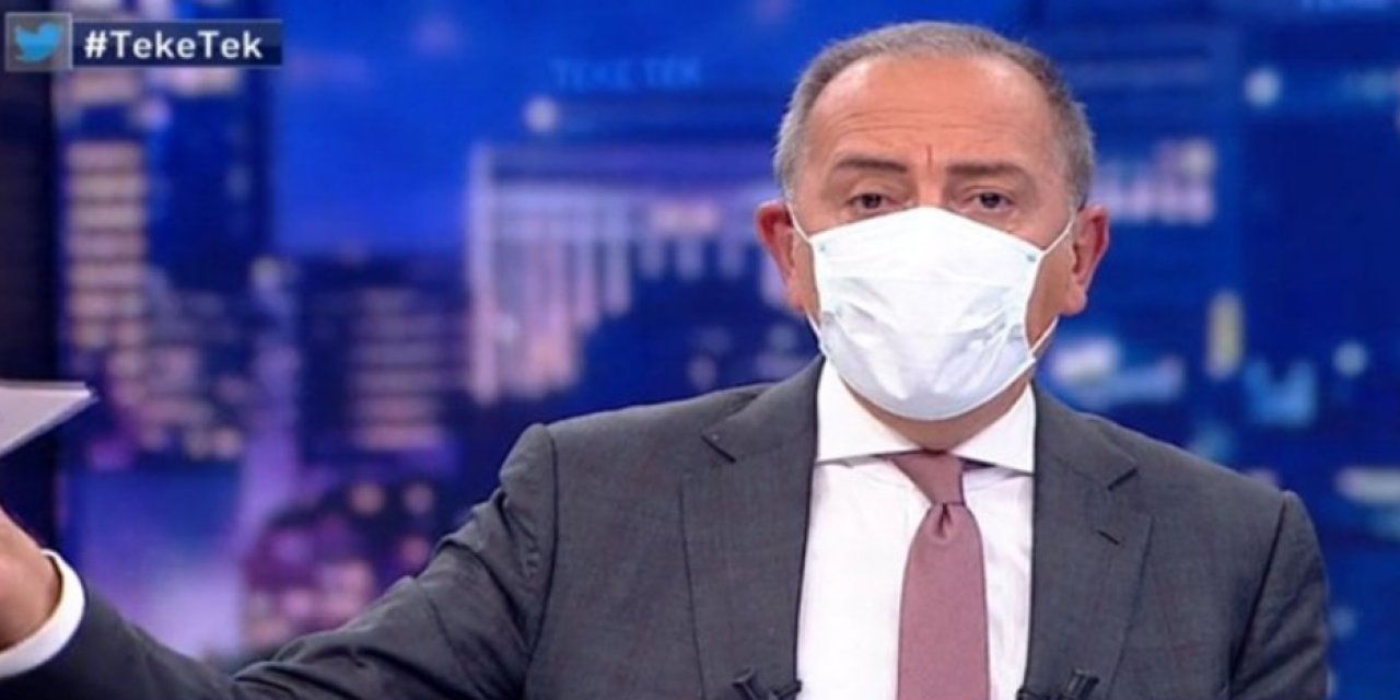 Programa maskeyle çıktı ve isyan etti! Fatih Altaylı: Devleti doğru söylemeye davet ediyorum bu ülke yol geçen hanı değil...