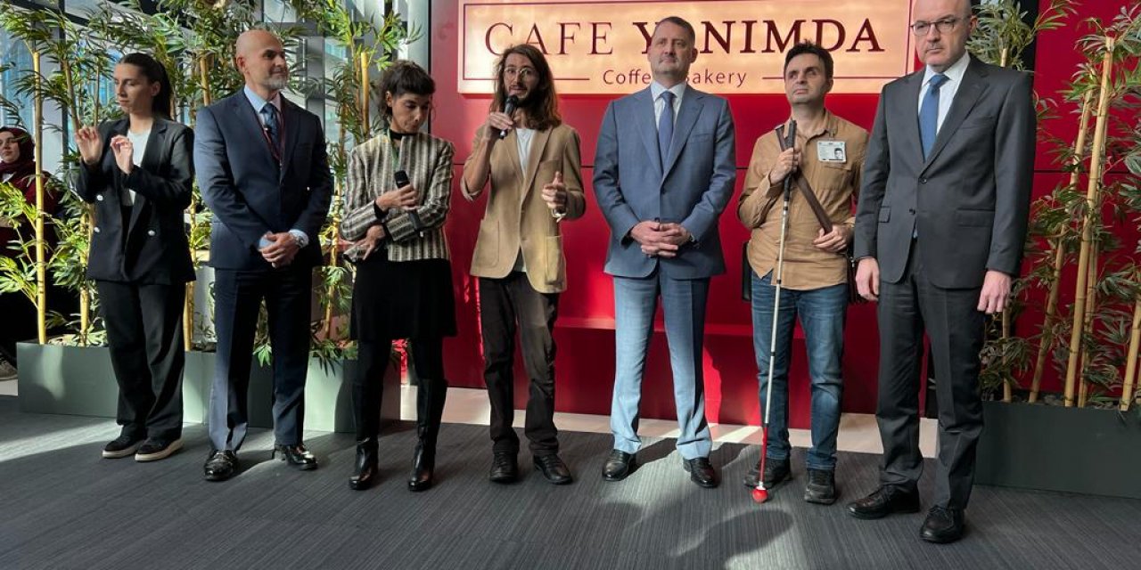 İstanbul Havalimanında engelliler için kafe açılıyor: "Cafe Yanımda"
