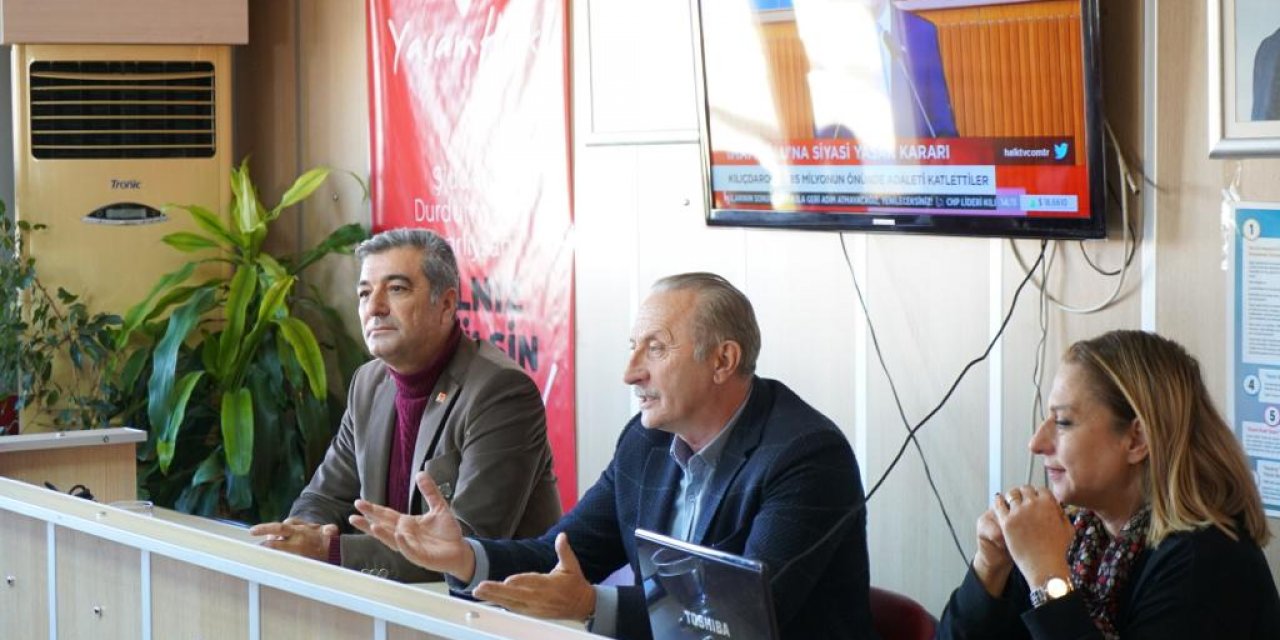 BAŞKAN ATABAY CHP'Lİ KADINLAR İLE BULUŞTU