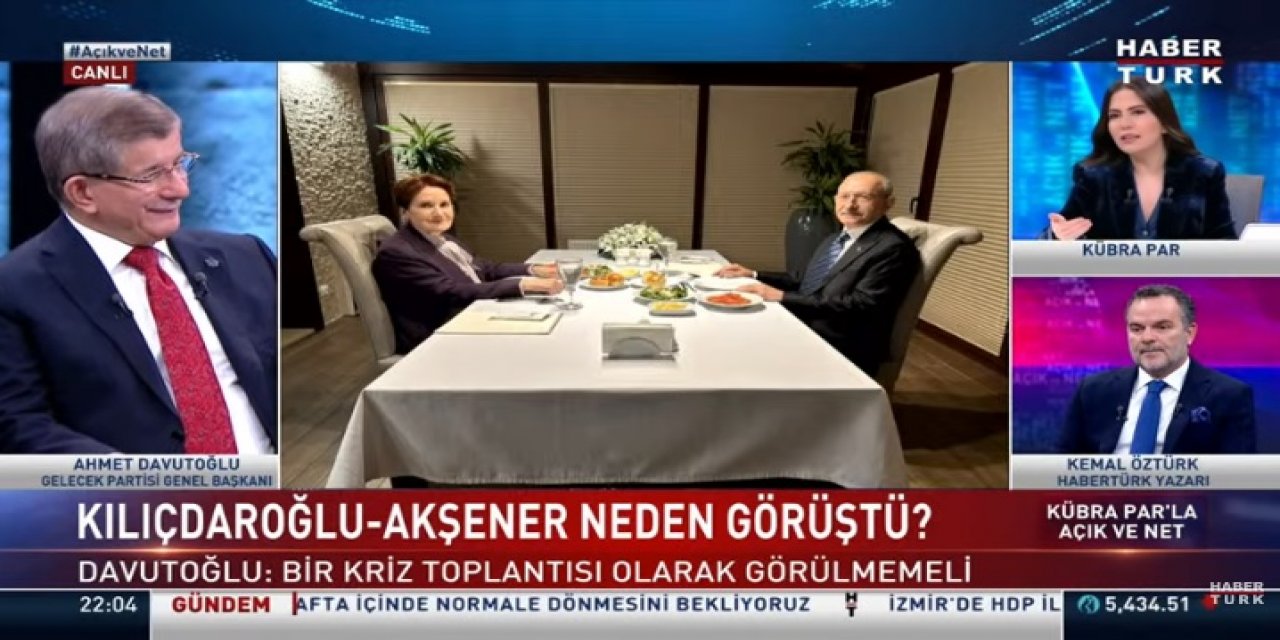 Ahmet Davutoğlu, Kılıçdaroğlu ve Akşener görüşmesi hakkında konuştu