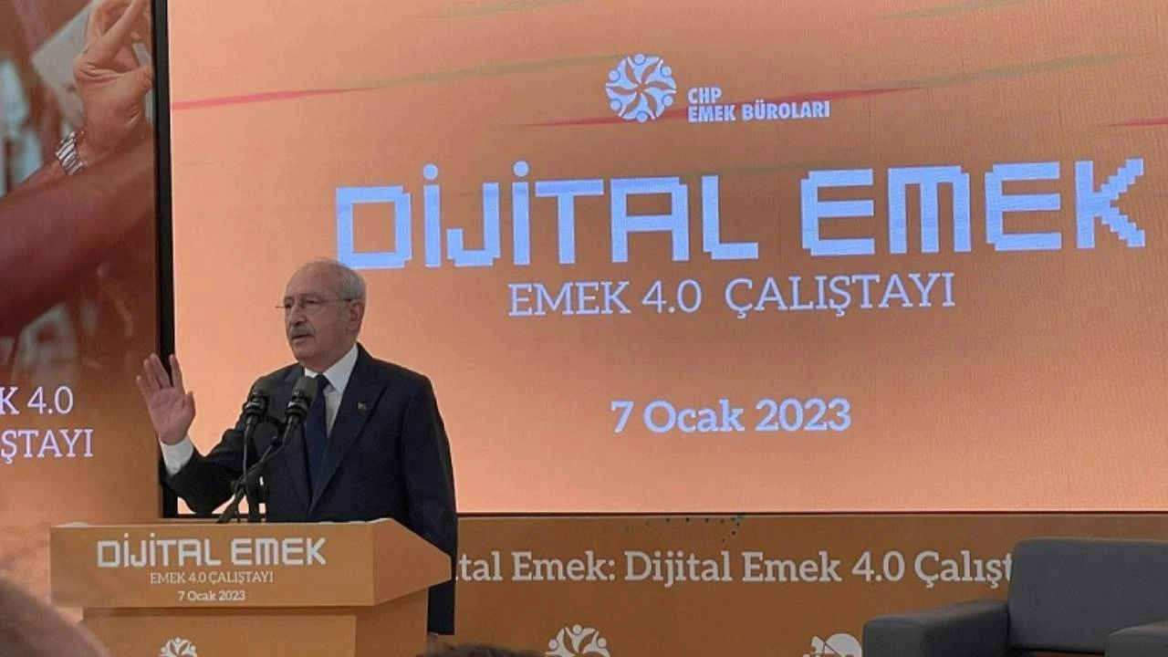 CHP'den Dijital Emek ve Emek 4.0 Çalıştayı: 'Emeğin geleceğini güvence altına almak için adil geçiş programları uygulaması devreye sokulacak'