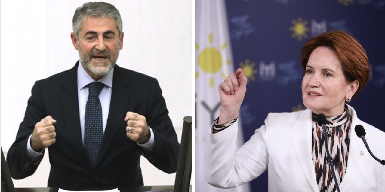 Akşener'den Nebati'ye: Şakacı şirin