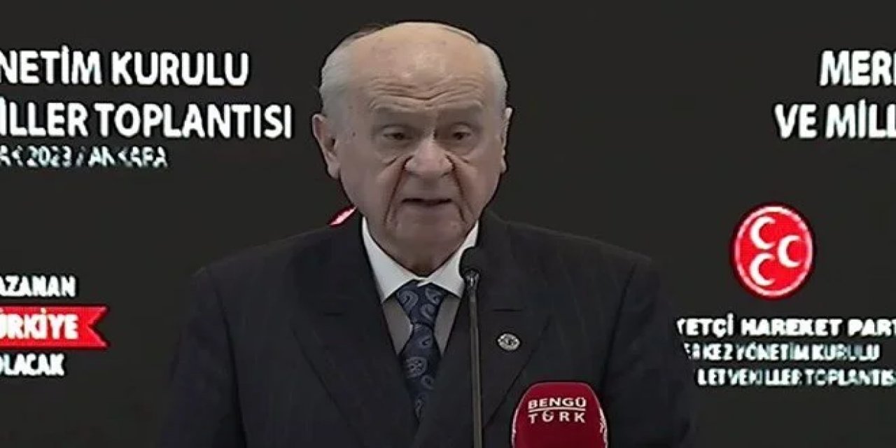 Devlet Bahçeli'den 'Altılı Masa'ya çağrı: Erdoğan etrafında kenetlenelim, bu başarının mükafatı da sizin olsun