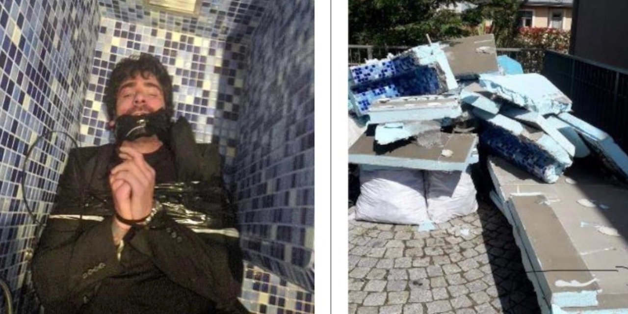 Mafya liderinin villasının kazılmasına neden olan fotoğraflar