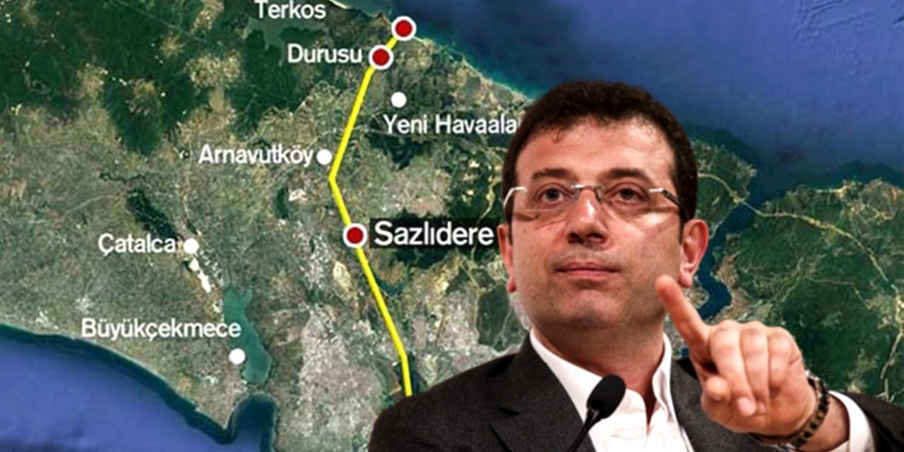 İmamoğlu'na "Kanal İstanbul" incelemesi başlatan kişi bakın kim çıktı?