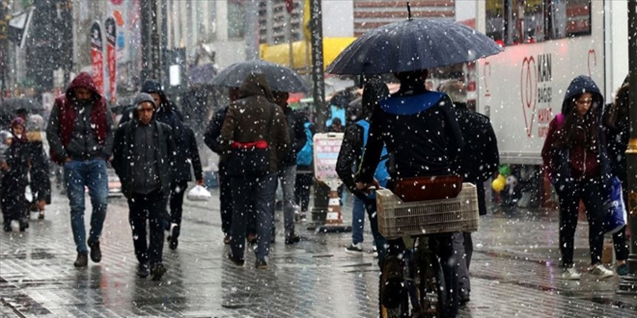 O illerde yaşayanlar aman dikkat! Meteoroloji'den sağanak ve kar uyarısı...