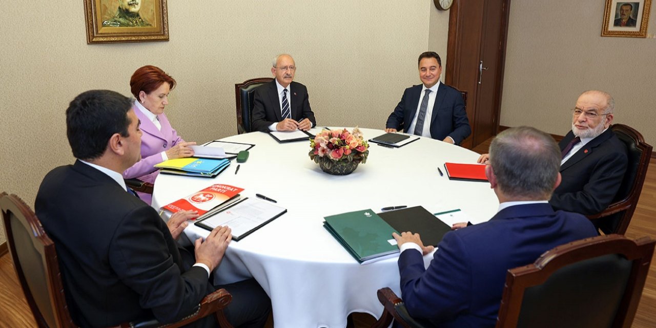 İşte Altılı Masa'nın hükümet programı