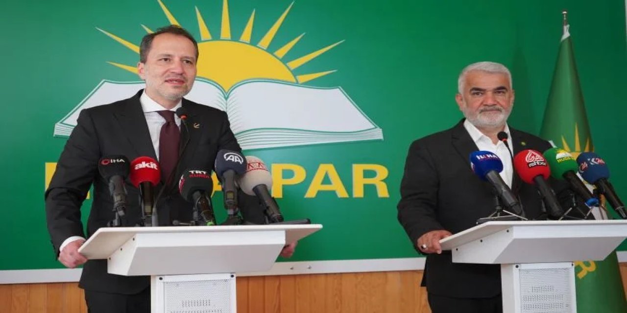 Yeniden Refah ve Hüda-Par'dan cumhur ittifakı açıklaması