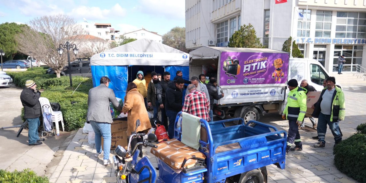 DİDİM’DEN DEPREM BÖLGESİNE YARDIM ELİ