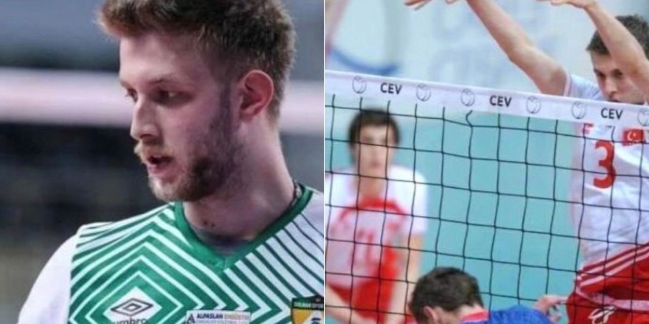 Milli voleybolcu enkaz altında hayatını kaybetti