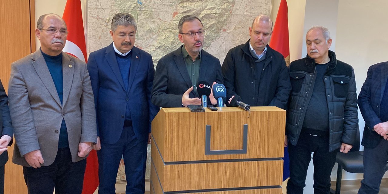 Bakan Kasapoğlu: 152 tesiste 150 binden fazla depremzede konaklıyor