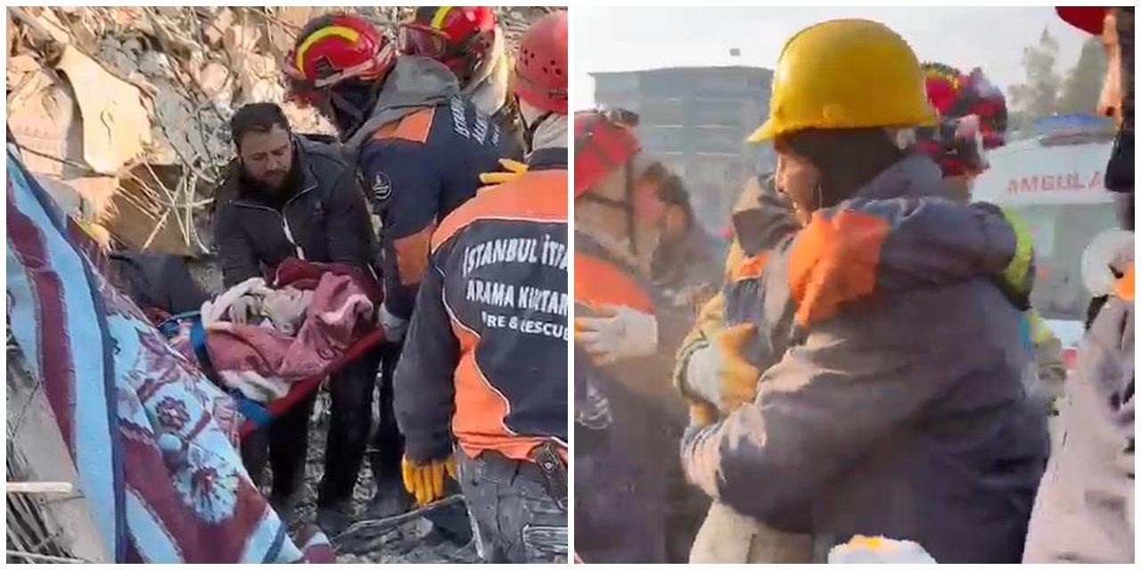 53 yaşındaki kadın, 173 saat sonra enkazdan sağ çıktı