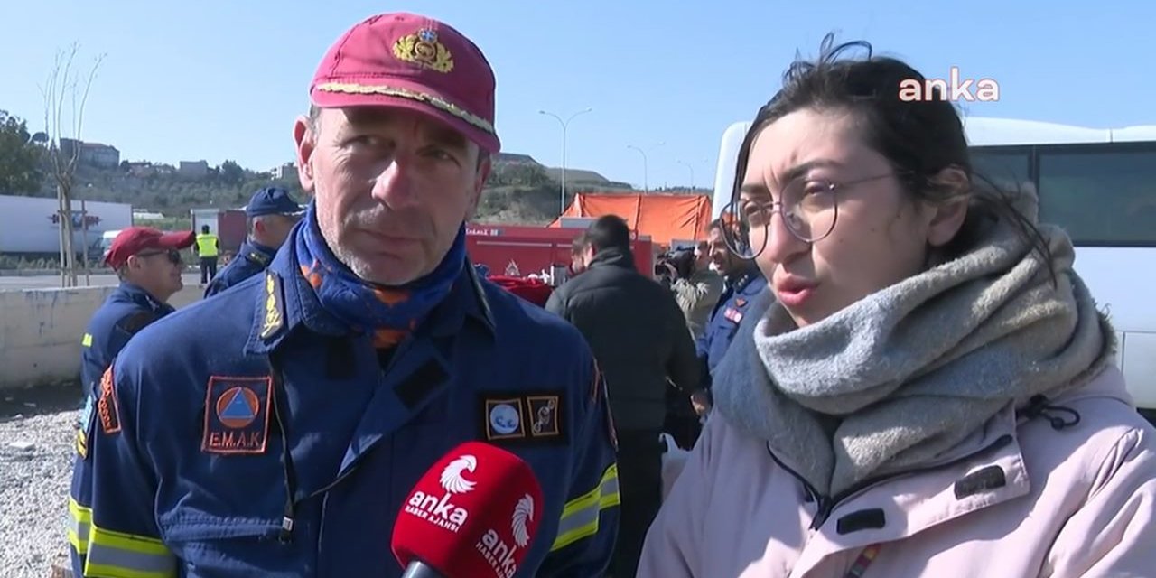 Yunan ekip, depremi duyar duymaz gelmek istemiş