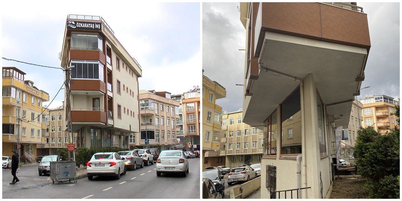 Sosyal medyanın konuştuğu binanın müteahhidi: Deprem yönetmeliğine uygun