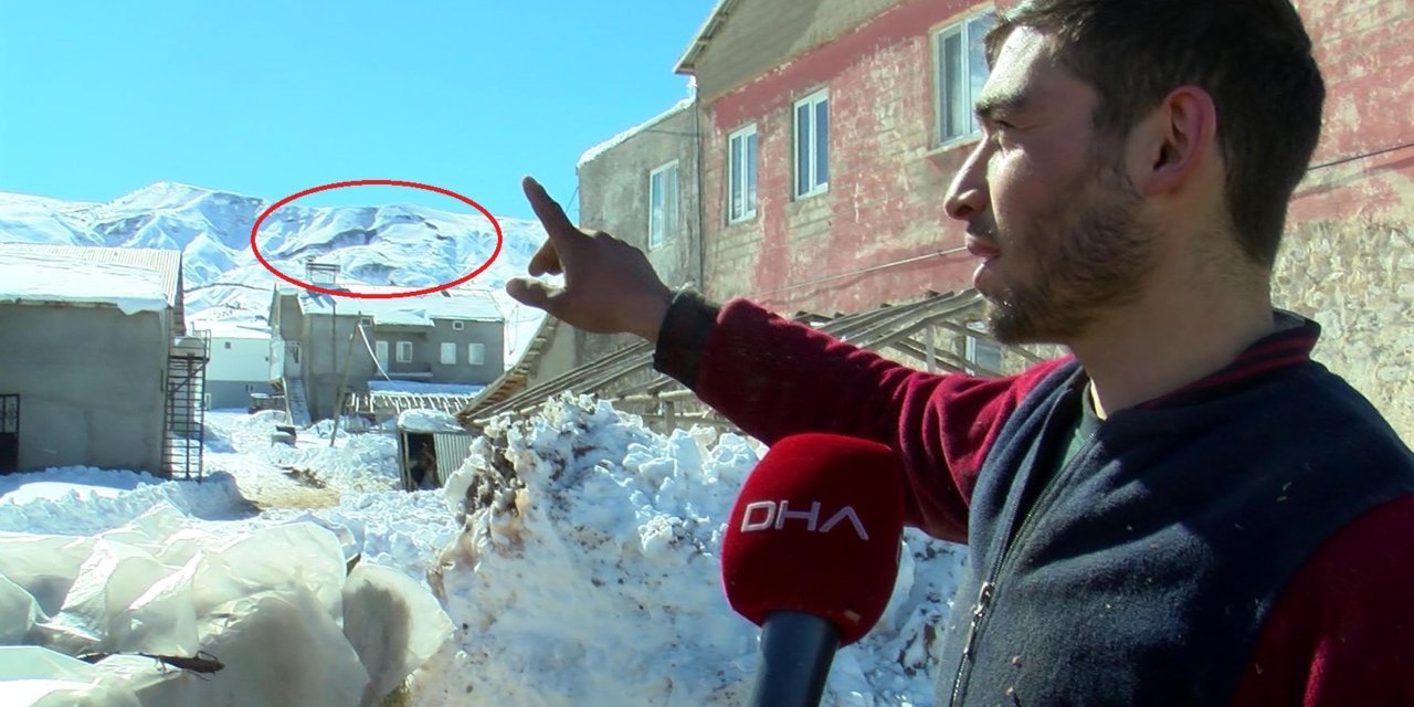 11 ili yıkan deprem, Doğanşehir'deki dağı ikiye ayırdı