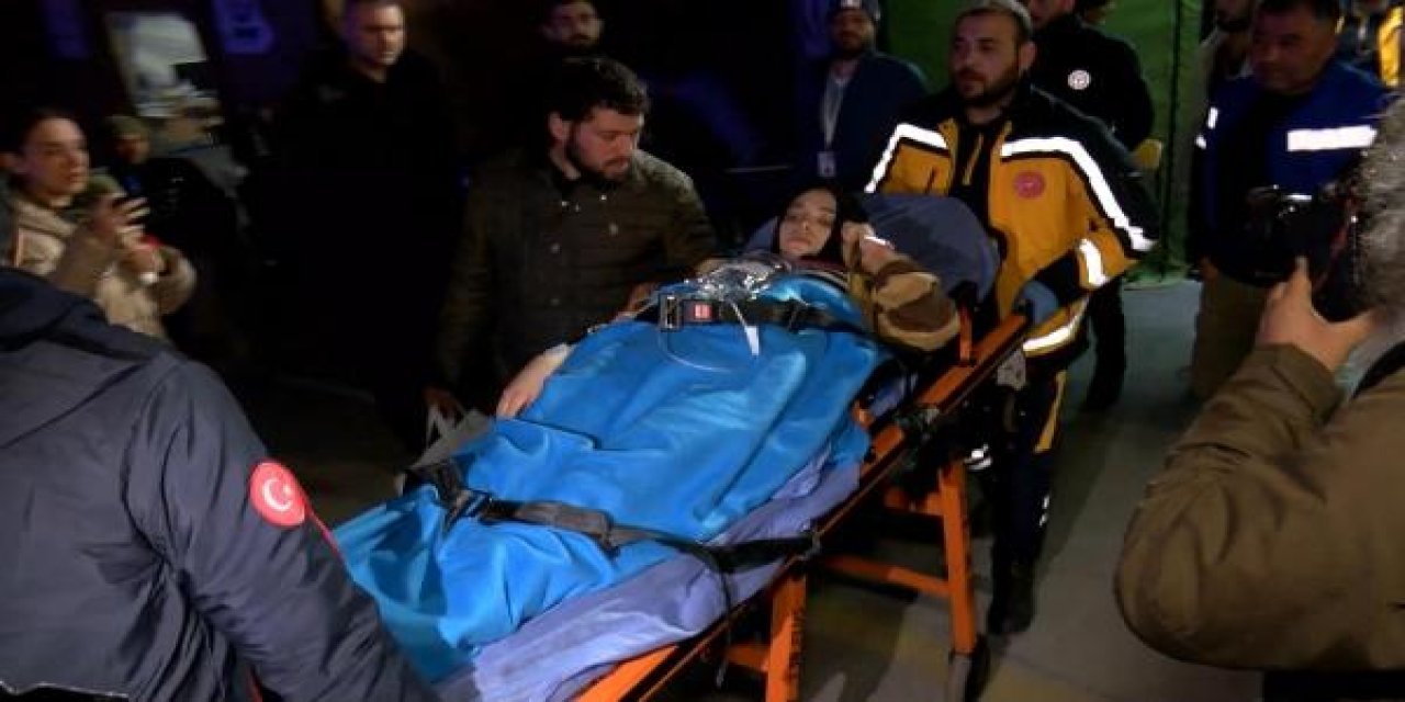 Hatay'da depremden kaçan kadın, panik nedeniyle erken doğum yaptı