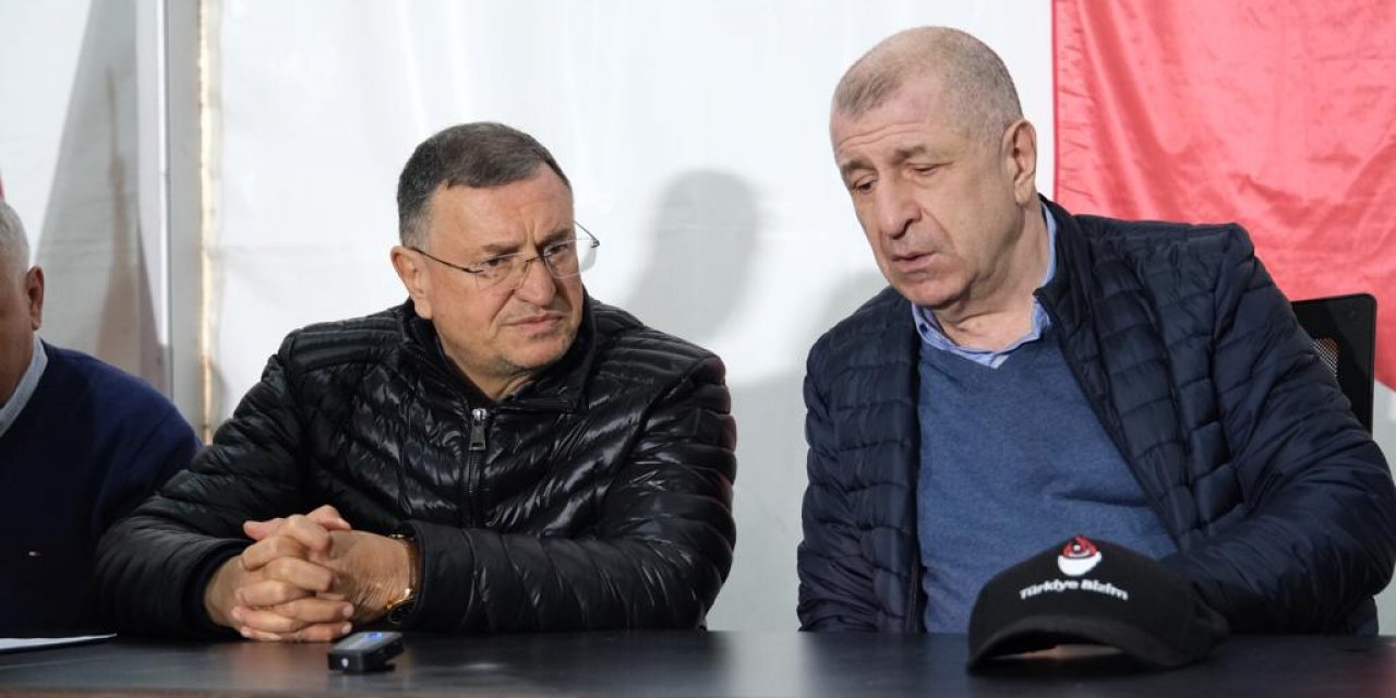 Zafer Partisi Genel Başkanı Ümit Özdağ'dan Hatay'daki deprem bölgesine destek ziyareti