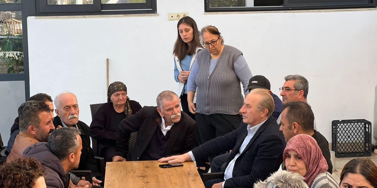 BAŞKAN ATABAY DİDİM’E GELEN DEPREMZEDELERİ ZİYARET ETTİ