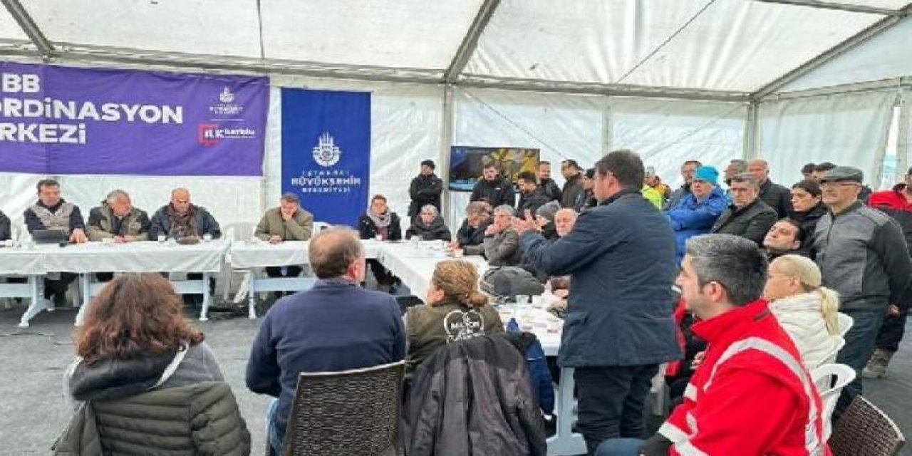 Kartal Belediye Başkanı Yüksel’den deprem bölgesine ziyaret