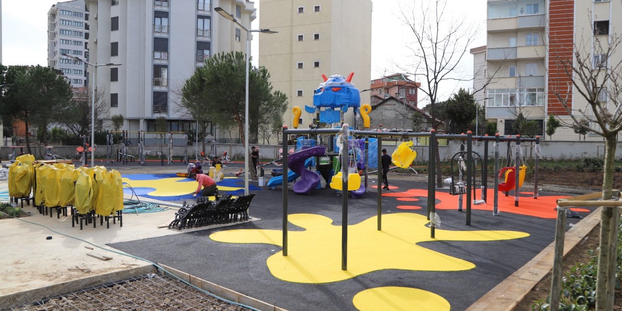 Karlıktepe’deki Spor Parkı Projesinde Sona Yaklaşıldı