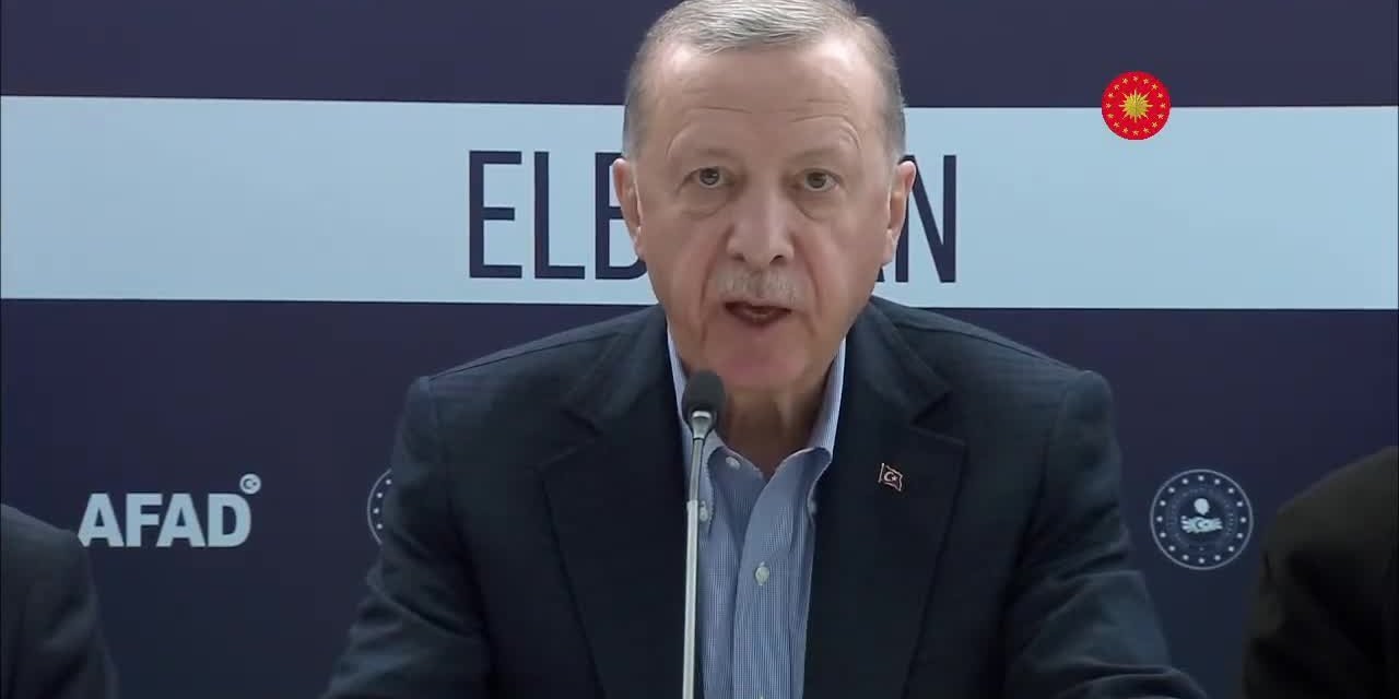 Adıyaman'da helallik isteyen Erdoğan, Maraş'ta "Depremin büyüklüğü, kış şartları çalışmaları olumsuz etkiledi" dedi