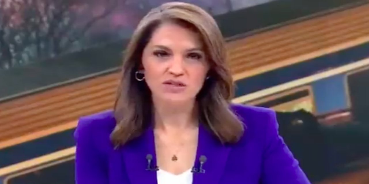 Habertürk TV Spikeri Serap Belet'ten canlı yayında AKP'ye istifa göndermesi