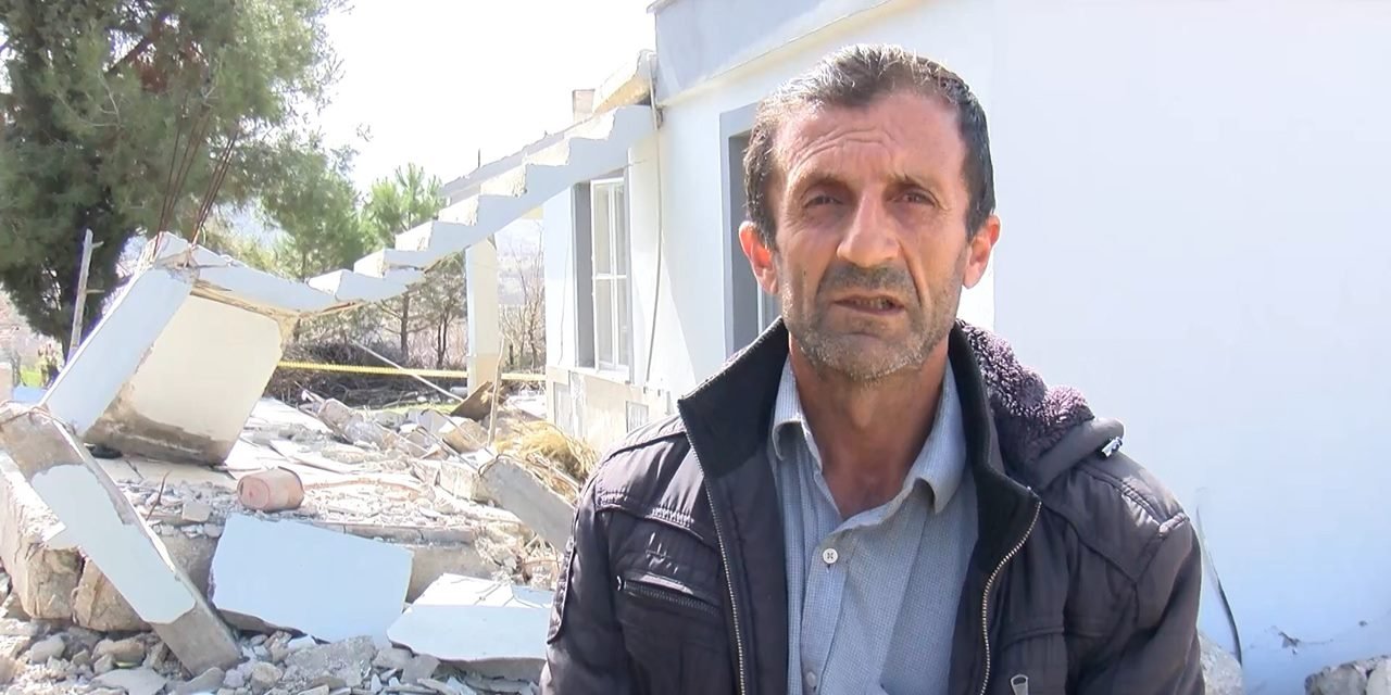 35 yıllık emeği 1 dakikada yerle bir oldu