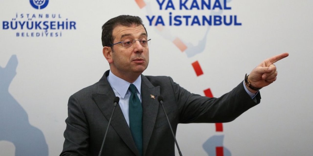 "Kanal İstanbul" afişleri nedeniyle soruşturma başlatılmıştı... Ekrem İmamoğlu'nun savunması ortaya çıktı!