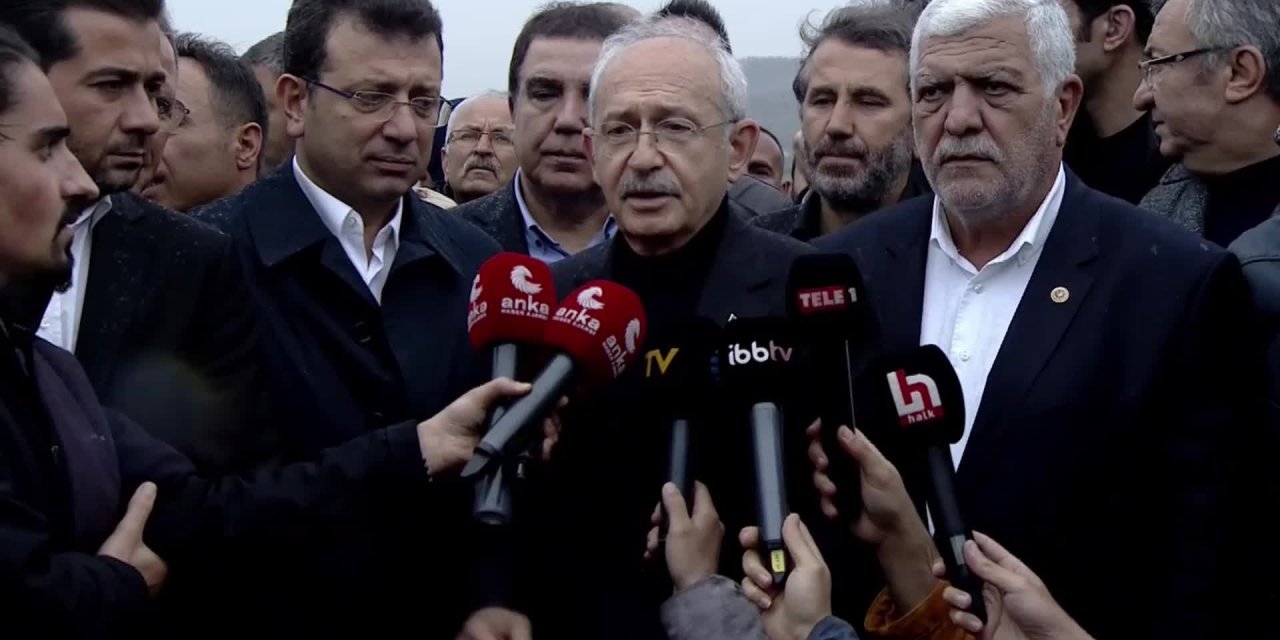 CHP lideri Kılıçdaroğlu, Akşener ve Davutoğlu ile birlikte afet bölgesine gidiyor