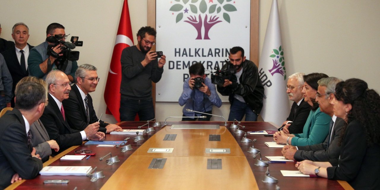 Kılıçdaroğlu - HDP görüşmesi başladı