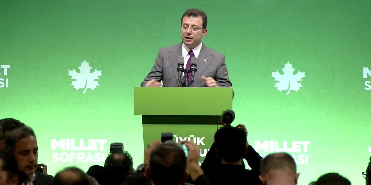 Ekrem İmamoğlu: 'Bir avuç insanın değil, milletin aklıyla...'
