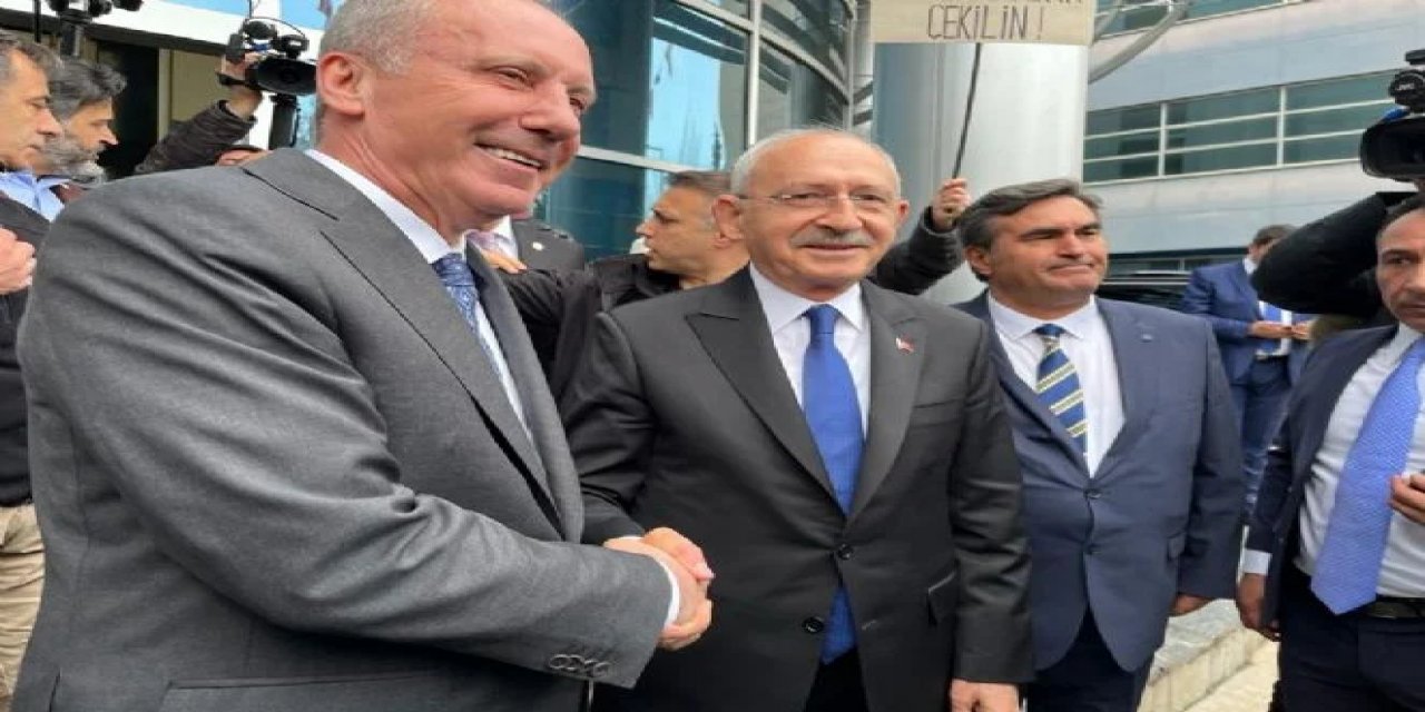 Kılıçdaroğlu-İnce görüşmesi sona erdi: Hoş geldiniz, güle güle...